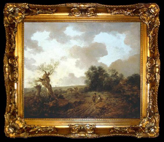 framed  Thomas Gainsborough Suffolk Landscape, ta009-2